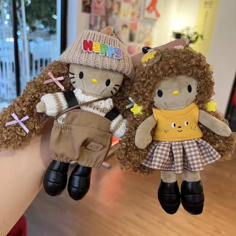 Hello Kitty Long Legs KT Keychain Melange Style Outfit Gorgeous Long Curly Hair Kawaii Bag Pendant Kids Fans Gift
Hello Kitty Long Legs KT Keychain Melange Style Outfit Gorgeous Long Curly Hair Kawaii Bag Pendant Kids Fans Gift