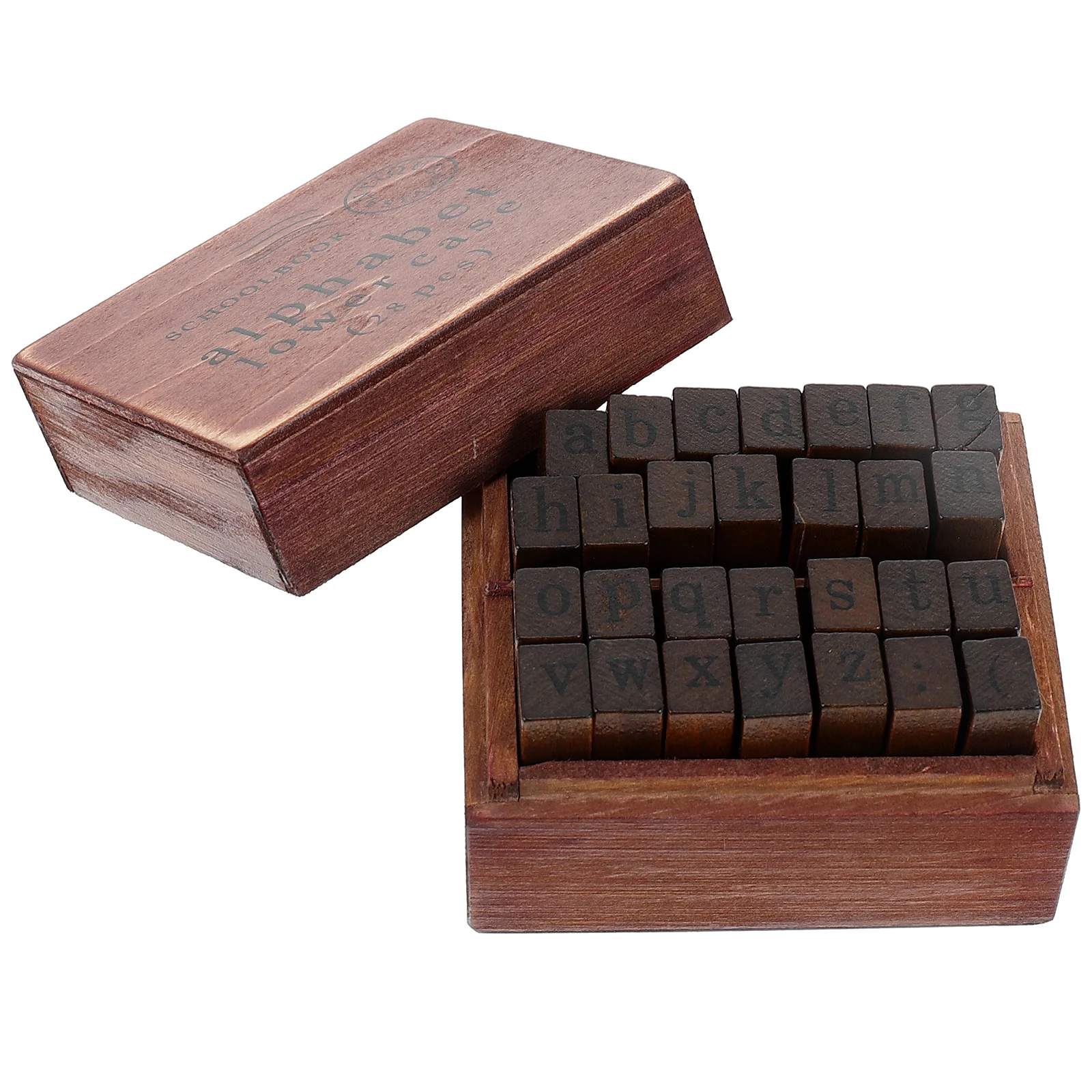 1 set Wooden Seal English Letter Stamp DIY Craft Kit Vintage Rubber Stamps Set Scrapbook H made Card Decor Brown Wood
1 set Wooden Seal English Letter Stamp DIY Craft Kit Vintage Rubber Stamps Set Scrapbook H made Card Decor Brown Wood