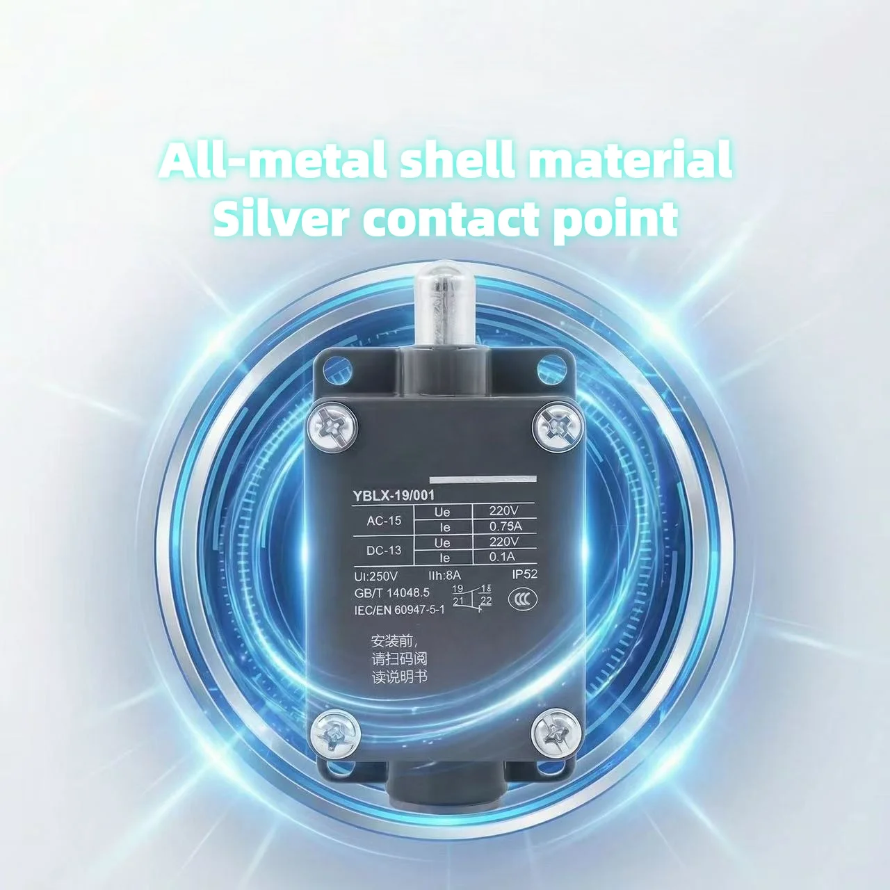 For Zhengtai YBLX-19/111 travel switch mechanical contact anti-collision brake on and off induction limiter
For Zhengtai YBLX-19/111 travel switch mechanical contact anti-collision brake on and off induction limiter