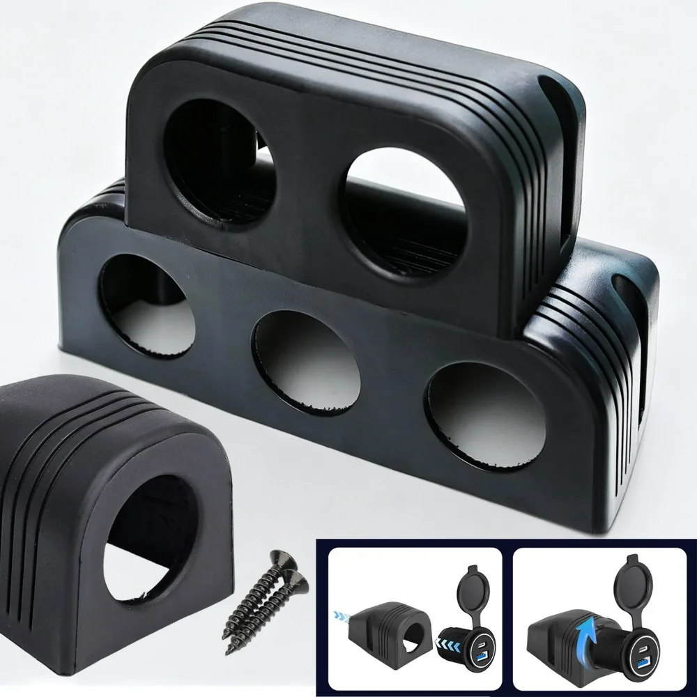 Universal Car USB Socket Mount Base Panel ABS Heat Resistant 1/2/3 Ports Power Outlet Receptacle for RV Truck Interior Upgrades
Universal Car USB Socket Mount Base Panel ABS Heat Resistant 1/2/3 Ports Power Outlet Receptacle for RV Truck Interior Upgrades