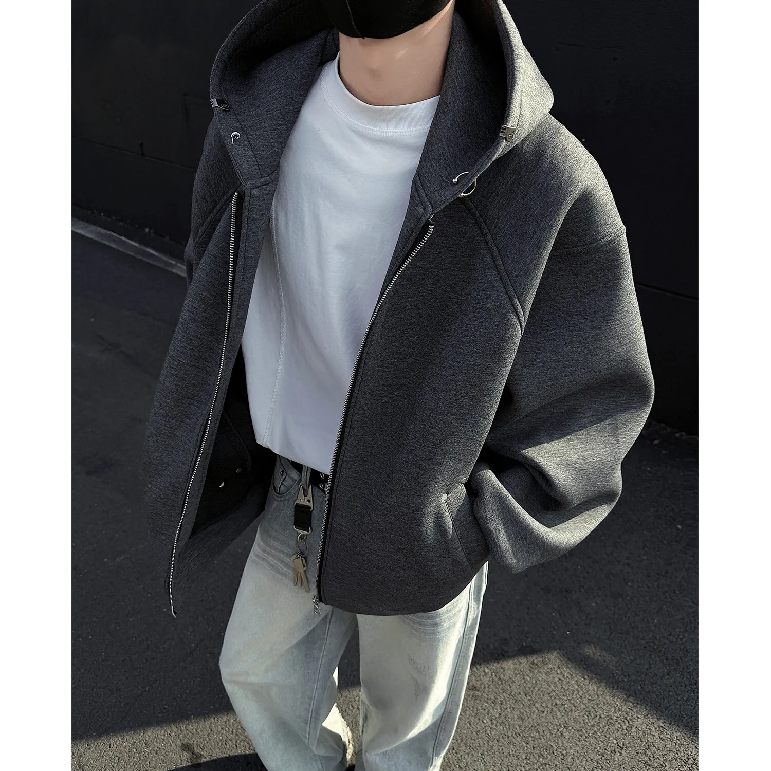 Oversized 2025 Spring New Men's Hooded Jacket, Warm Windproof Zip-Up Hoodie, Unisex Boutique Embroidery
Oversized 2025 Spring New Men's Hooded Jacket, Warm Windproof Zip-Up Hoodie, Unisex Boutique Embroidery