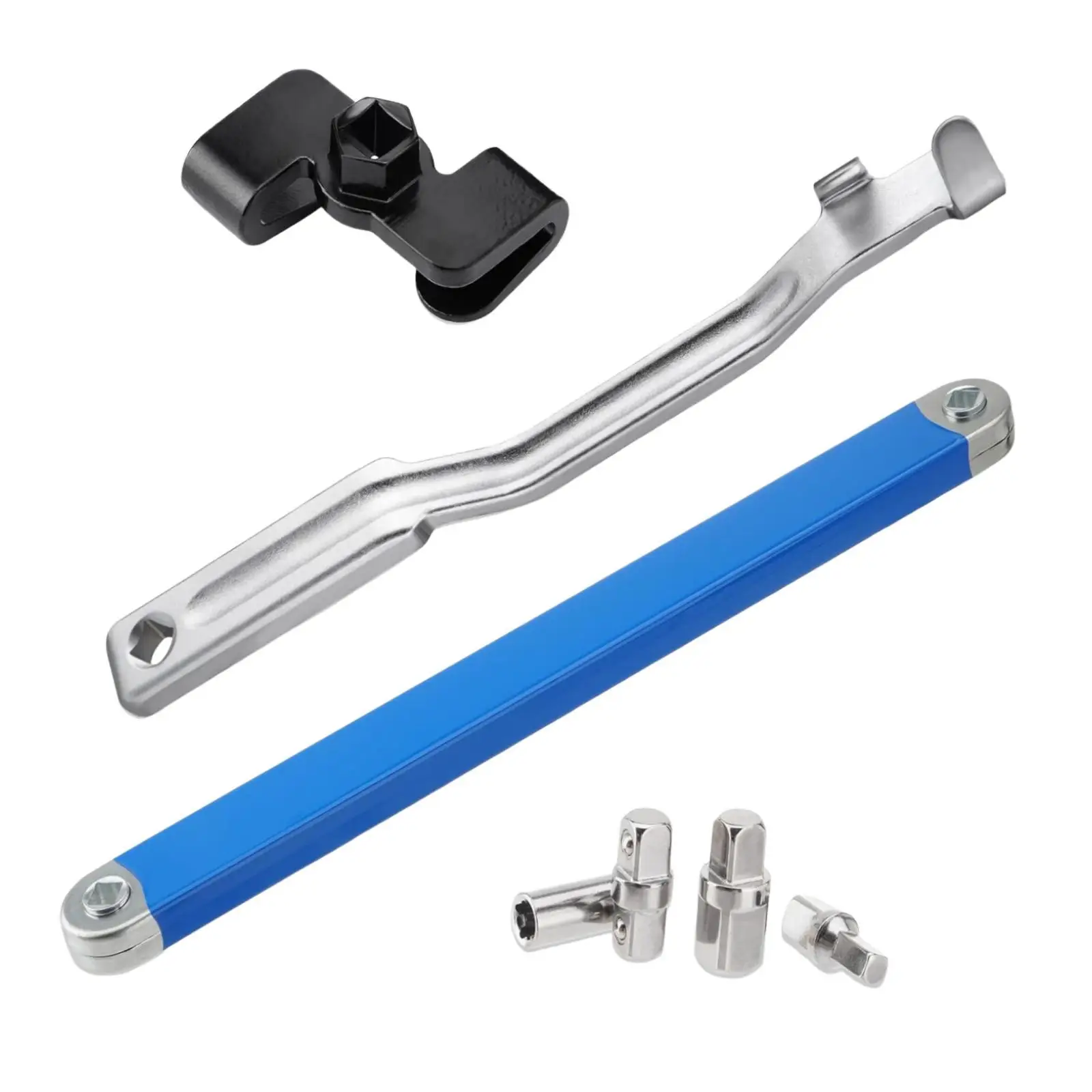 Offset Extension Wrench Set Heavy Duty Carbon Steel Ratchet Adapter Kit for Home Garage Automotive Tools
Offset Extension Wrench Set Heavy Duty Carbon Steel Ratchet Adapter Kit for Home Garage Automotive Tools