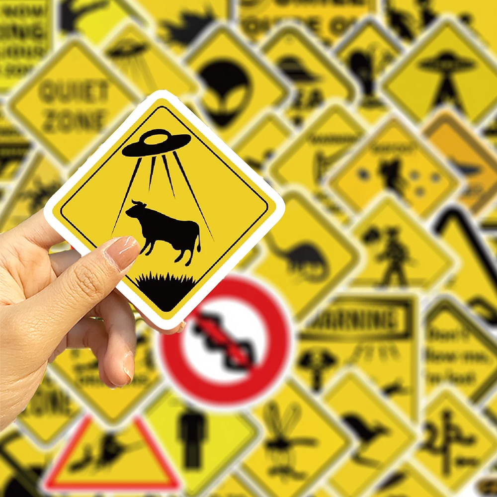10/30/53pcs Cool Creative Warning Sign Stickers Waterproof DIY Skateboard Helmet Phone Luggage Funny Cartoon Decals Decoration
10/30/53pcs Cool Creative Warning Sign Stickers Waterproof DIY Skateboard Helmet Phone Luggage Funny Cartoon Decals Decoration