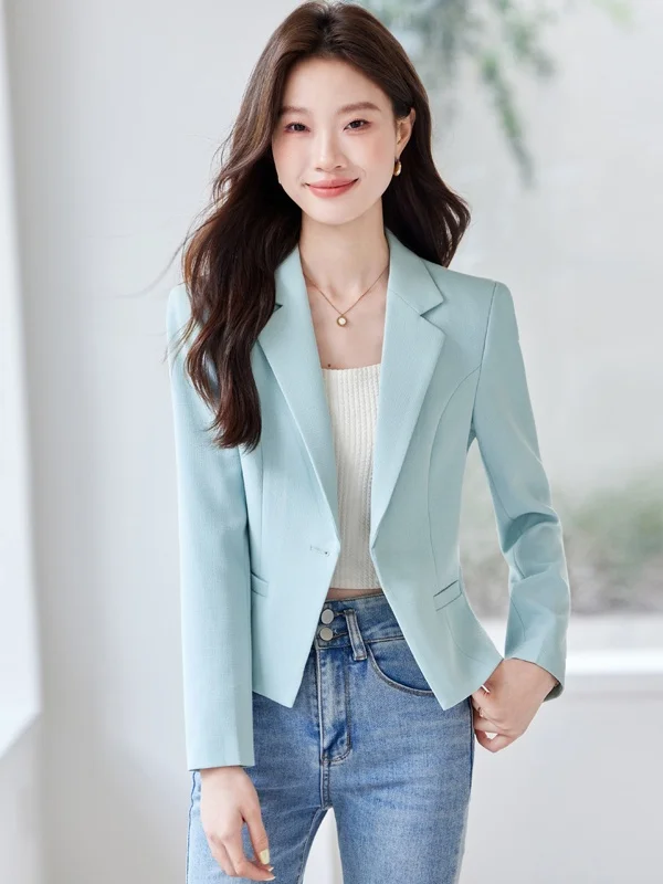 Business Casual Short Suit Jacket Women's Autumn New Style Versatile OL Commute Small Size Western Clothes Elegant Atmosphere
Business Casual Short Suit Jacket Women's Autumn New Style Versatile OL Commute Small Size Western Clothes Elegant Atmosphere