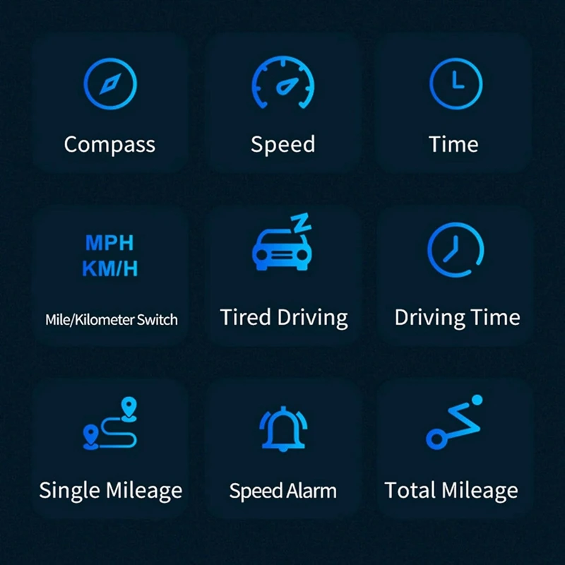 N34R_Автомобильный GPS-спидометр, ручка для автомобильного проекционного дисплея Mph
N34R_Автомобильный GPS-спидометр, ручка для автомобильного проекционного дисплея Mph