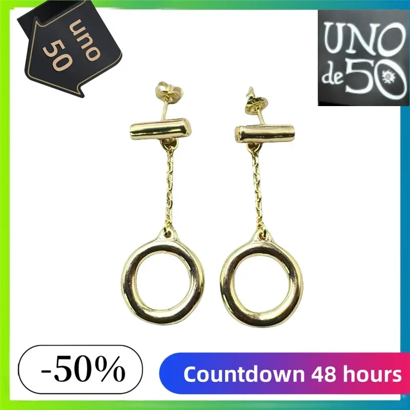 2024 Selling Exquisite High Quality UNO DE 50 Fashion Classic 925 Earrings Jewelry Romantic Holiday Gift
2024 Selling Exquisite High Quality UNO DE 50 Fashion Classic 925 Earrings Jewelry Romantic Holiday Gift