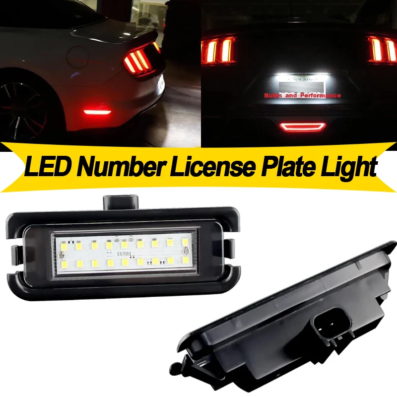 2PCS LED License Number Plate Lights Lamps For Ford Mustang 2015 2016 2017 2018 2019 OEM# FR3Z13550A
2PCS LED License Number Plate Lights Lamps For Ford Mustang 2015 2016 2017 2018 2019 OEM# FR3Z13550A