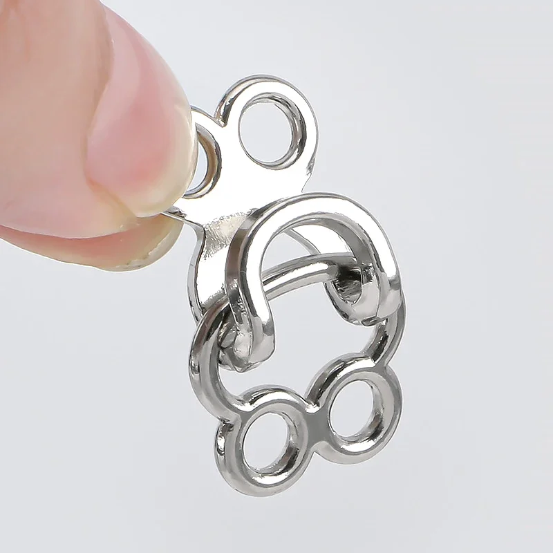 10Sets Metal Alloy Invisible Buckle, Hook And Eye Closure, for Sewing, Invisible Closure Buckle for Handbags, Pants, Skirts
10Sets Metal Alloy Invisible Buckle, Hook And Eye Closure, for Sewing, Invisible Closure Buckle for Handbags, Pants, Skirts