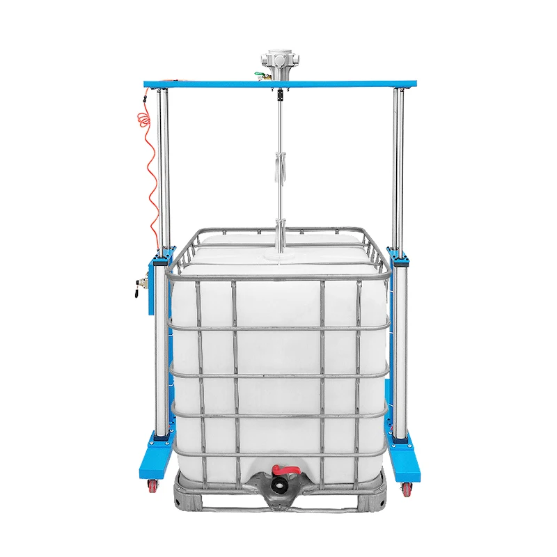 Pneumatic Mixer 250 Gallon IBC Ton Barrel Special Adjustable Speed Automatic Lifting Glue Ink Paint Mixer
Pneumatic Mixer 250 Gallon IBC Ton Barrel Special Adjustable Speed Automatic Lifting Glue Ink Paint Mixer