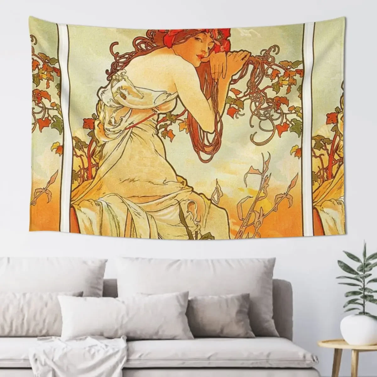 HD. Summer, by Alphonse Mucha (1896) High Definition Tapestry Living Room Decoration Decorative Wall Mural Tapestry
HD. Summer, by Alphonse Mucha (1896) High Definition Tapestry Living Room Decoration Decorative Wall Mural Tapestry