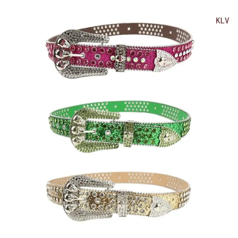 Harajuku Waist Belt Shinning Buckle Belts for Woman Men Skull Decor Waist Strap for Jeans Dress
Harajuku Waist Belt Shinning Buckle Belts for Woman Men Skull Decor Waist Strap for Jeans Dress