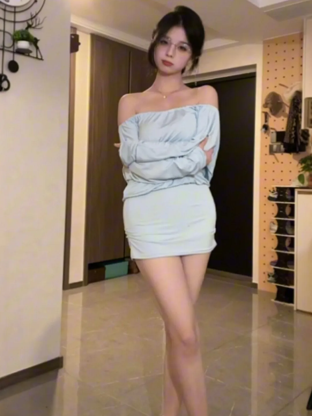 Sexy Pure Desire Short Skirt Bodycon Dress Unique Super Beautiful Summer Fashion Korean Style High Waist Long Sleeve Dress
Sexy Pure Desire Short Skirt Bodycon Dress Unique Super Beautiful Summer Fashion Korean Style High Waist Long Sleeve Dress