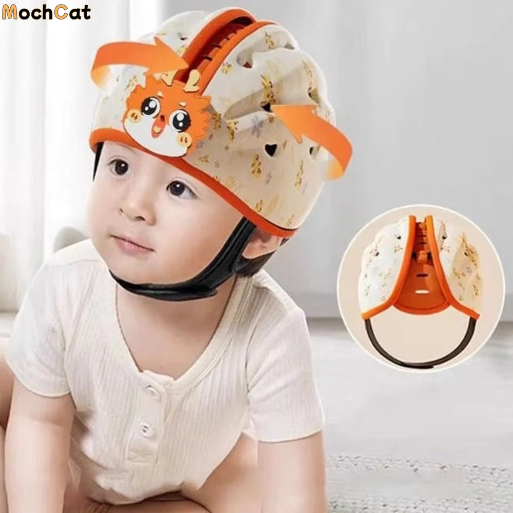 Breathable Baby Safety Hat Adjustable Anti-Collision Infant Protection Bonnet Comfortable To Wear Anti-Fall
Breathable Baby Safety Hat Adjustable Anti-Collision Infant Protection Bonnet Comfortable To Wear Anti-Fall