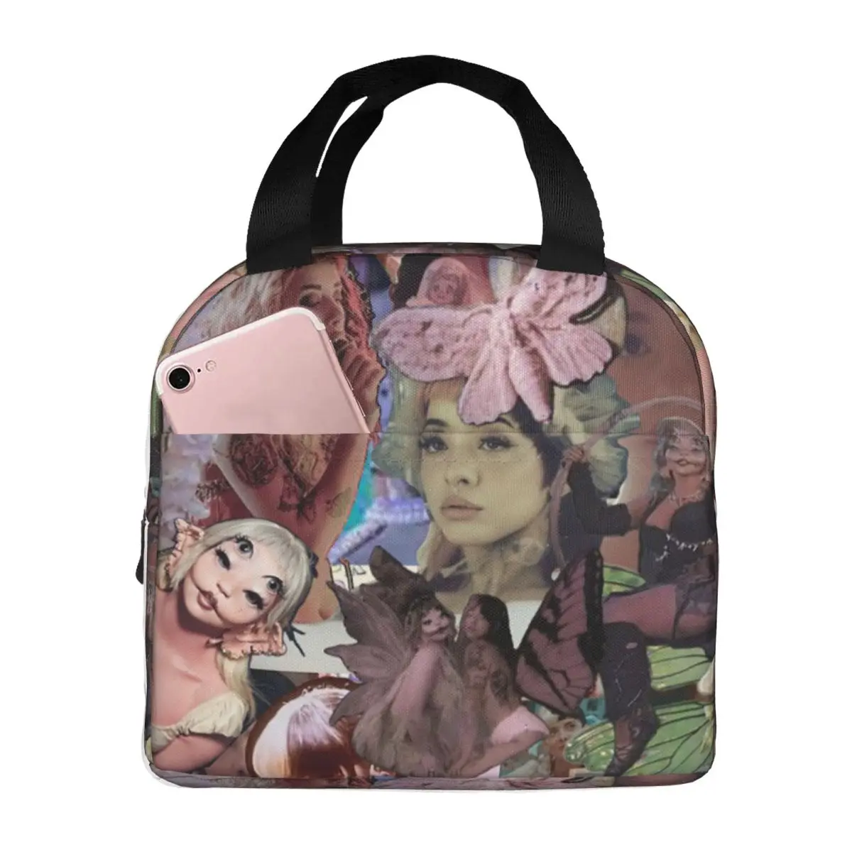 Изолированная сумка для обеда Melanie Martinez для детей, школьный холодильник, термокоробка для еды, портативная сумка для обеда, контейнер
Изолированная сумка для обеда Melanie Martinez для детей, школьный холодильник, термокоробка для еды, портативная сумка для обеда, контейнер