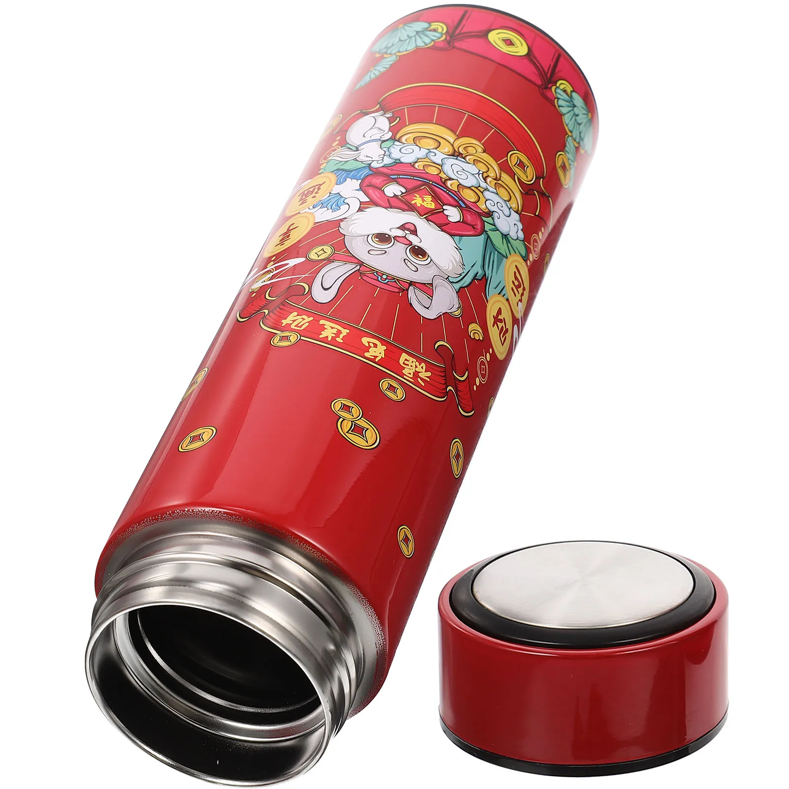 Insulated Water Bottle Stainless Steel Cup Portable Leak Proof Travel Outdoor Rabbit Gift Temperature Indicator
Insulated Water Bottle Stainless Steel Cup Portable Leak Proof Travel Outdoor Rabbit Gift Temperature Indicator