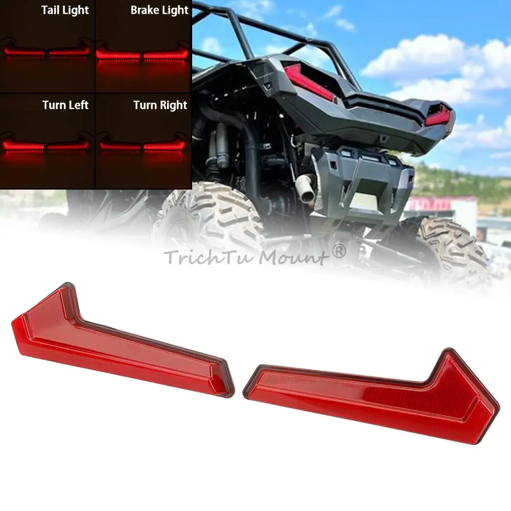 ATV UTV Led Rear Tail Brake Light Assembly Turn Signal Lamps for Polaris RZR XP 4 1000 Turbo Sportsman 570 850 2017-2025
ATV UTV Led Rear Tail Brake Light Assembly Turn Signal Lamps for Polaris RZR XP 4 1000 Turbo Sportsman 570 850 2017-2025