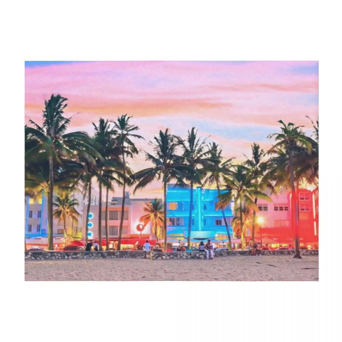 Ocean Drive, Miami Beach Throw Blanket Extra Large Throw Decorative Beds blankets and throws Vintage Blankets
Ocean Drive, Miami Beach Throw Blanket Extra Large Throw Decorative Beds blankets and throws Vintage Blankets