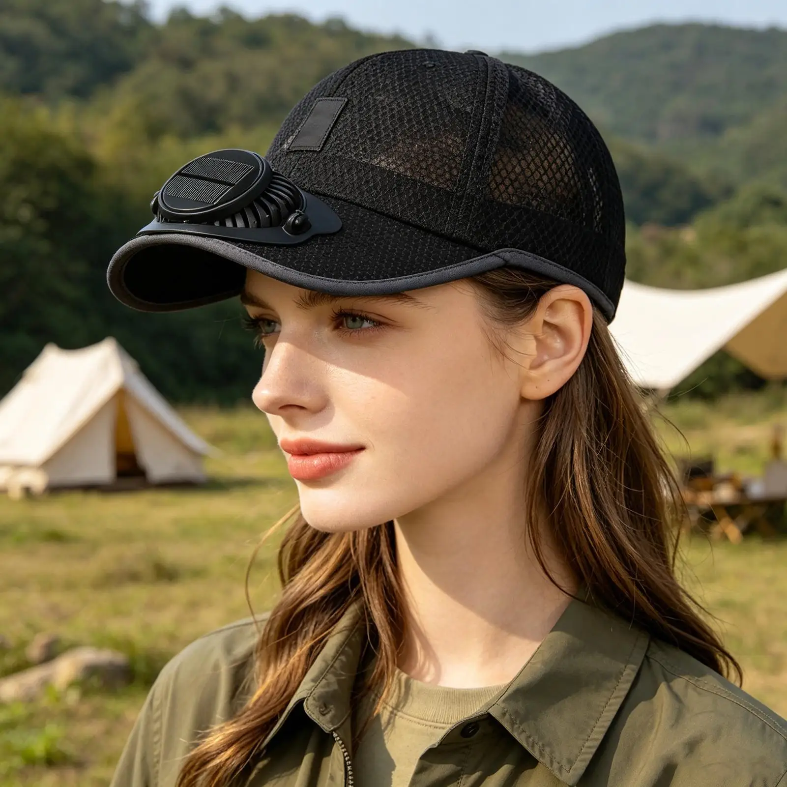 Solar Powered Fan Hat Wide Brim Moisture-Wicking Fashion Sun Hat With Fan for Summer Beach Travel Garden School Cycling
Solar Powered Fan Hat Wide Brim Moisture-Wicking Fashion Sun Hat With Fan for Summer Beach Travel Garden School Cycling