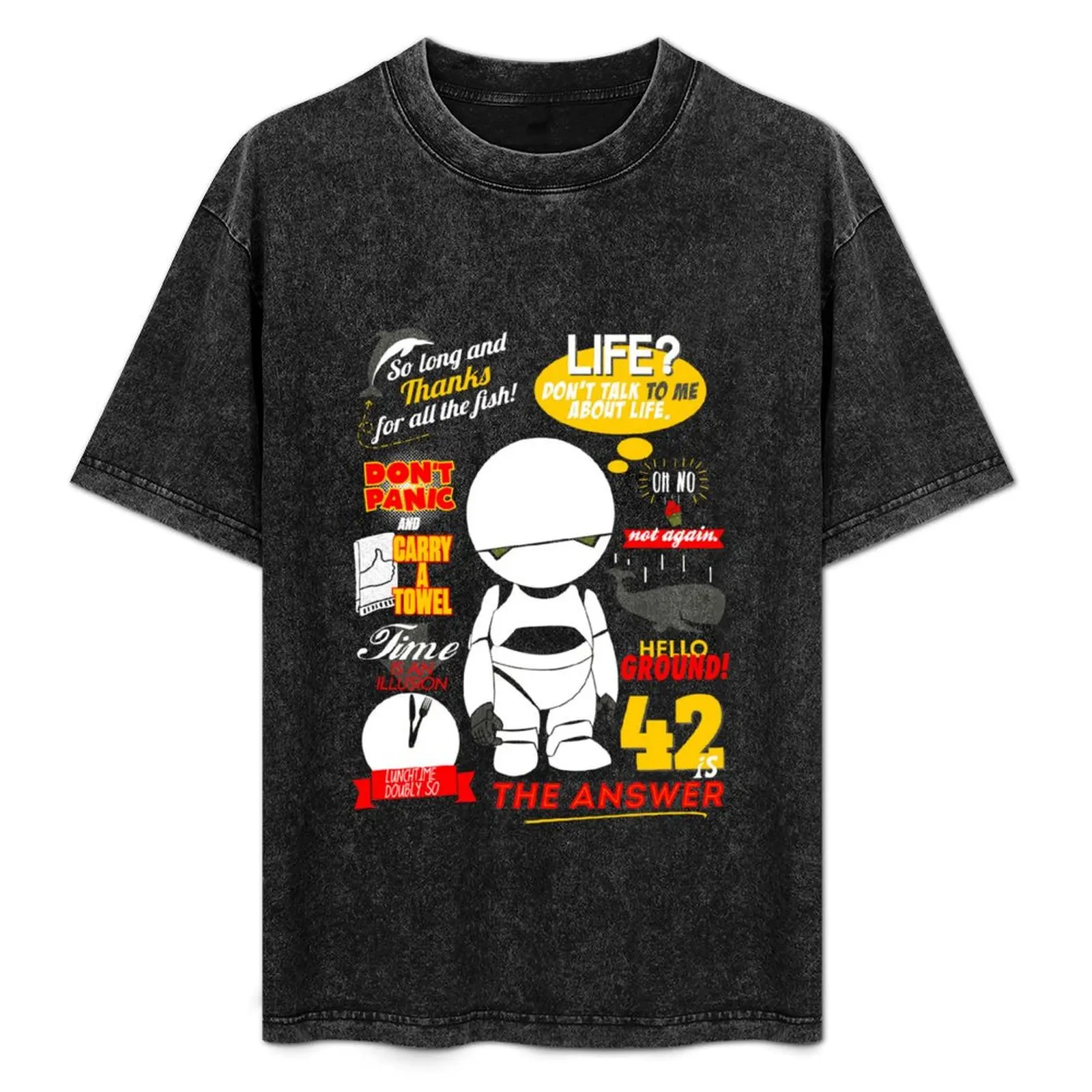 Hitchhikers Guide To The Galaxy 1 T-Shirt anime shirt vintage graphic tee mens cotton t shirts
Hitchhikers Guide To The Galaxy 1 T-Shirt anime shirt vintage graphic tee mens cotton t shirts