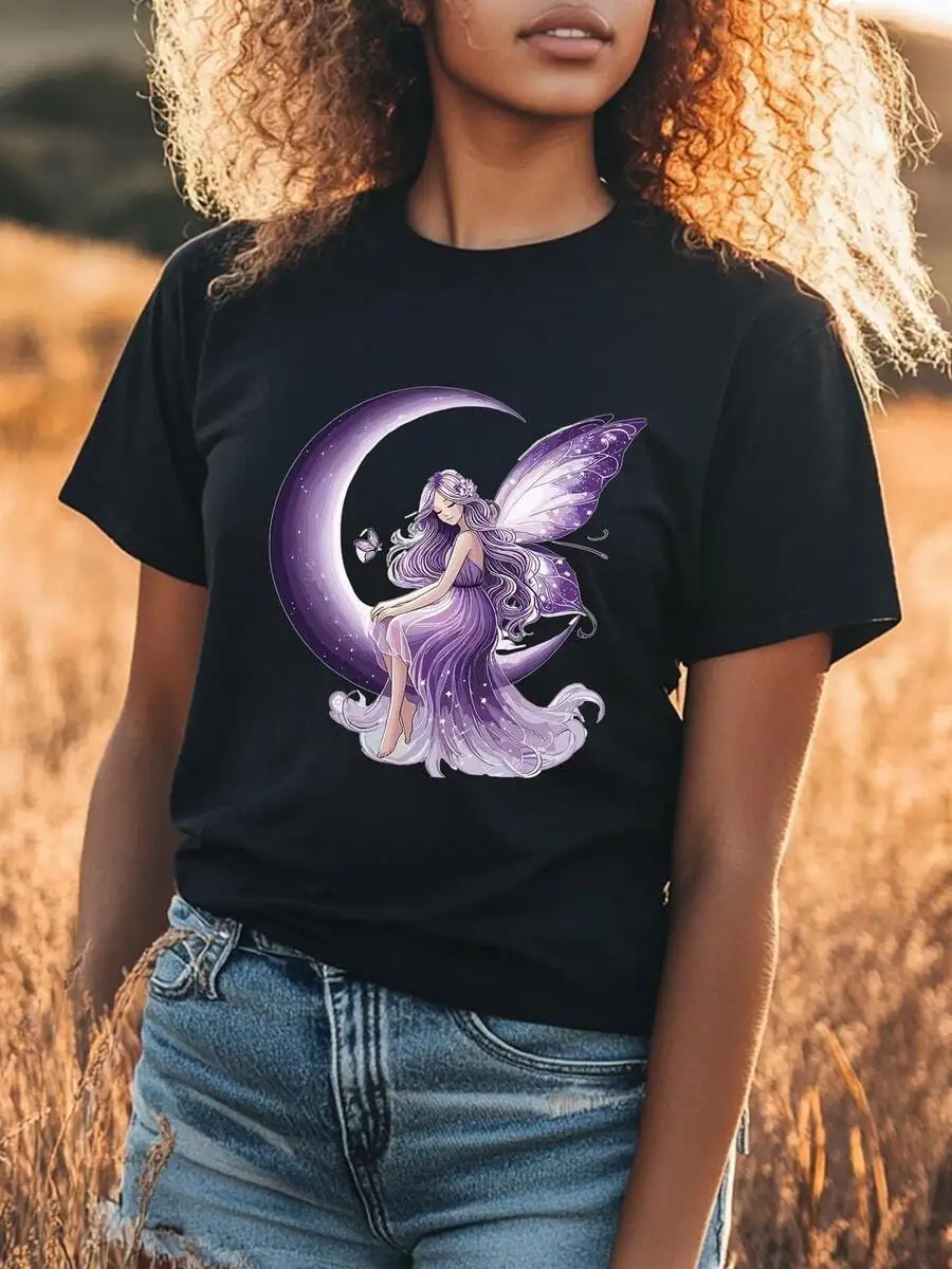 Womens Short Sleeve Round Neck Cotton T-Shirt Casual Top Lightweight Breathable Summer Tee
Womens Short Sleeve Round Neck Cotton T-Shirt Casual Top Lightweight Breathable Summer Tee