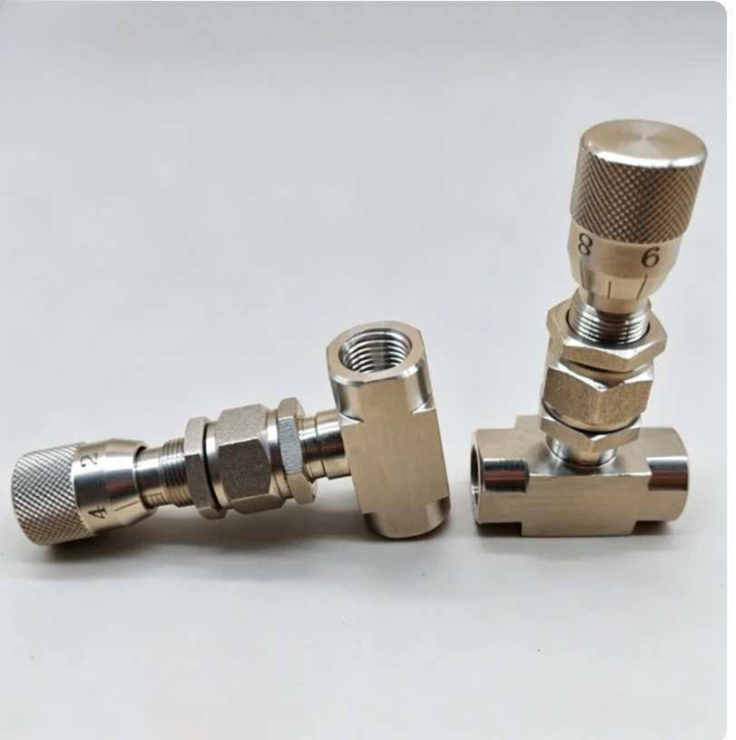 304 Stainless Steel Needle Valve Flow Control Adjustment Valve
304 Stainless Steel Needle Valve Flow Control Adjustment Valve