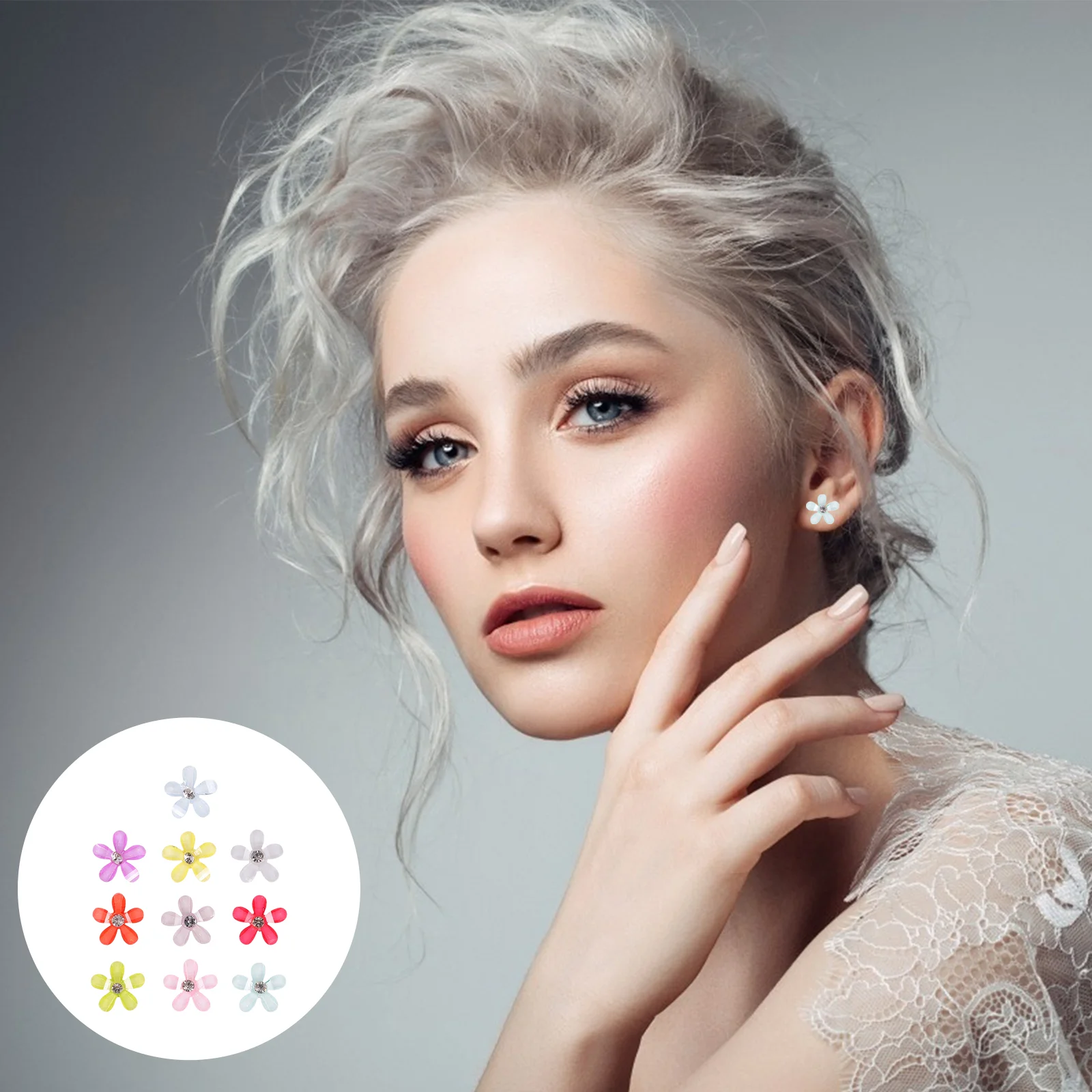 100 Pcs Dining Table Resin Flower Five Petals Decor Flatback Charms Decoration for DIY
100 Pcs Dining Table Resin Flower Five Petals Decor Flatback Charms Decoration for DIY