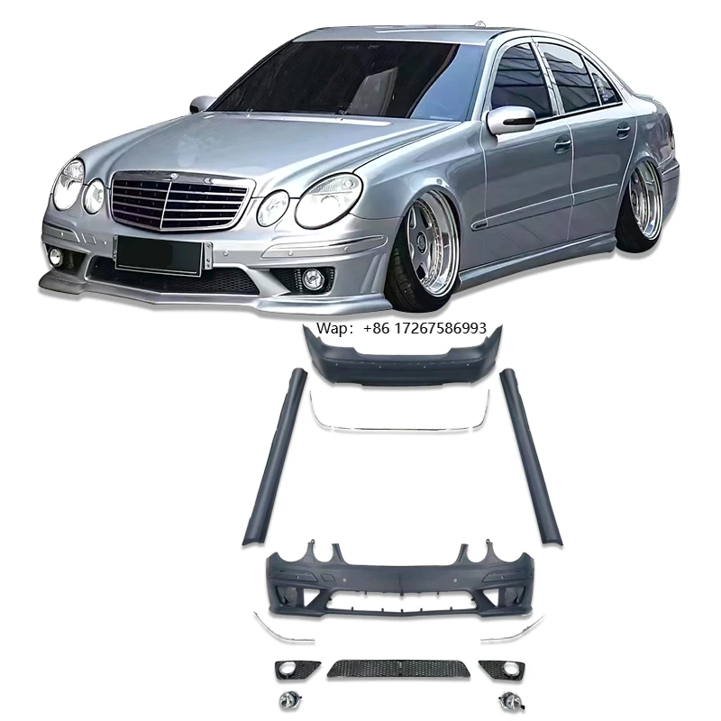Car Bumper for 2006-2009 E Class W211 Upgrade to Style Car Body Kit for ben -z E280 Front Bumper Rear Bumper Side Skirt
Car Bumper for 2006-2009 E Class W211 Upgrade to Style Car Body Kit for ben -z E280 Front Bumper Rear Bumper Side Skirt