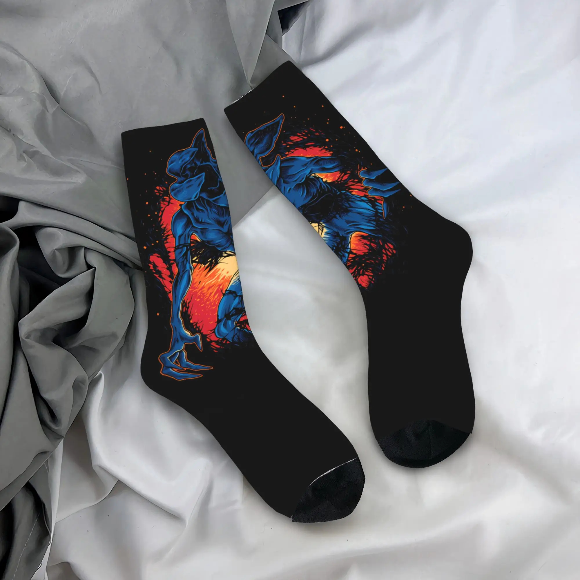 Носки унисекс с принтом «Демогоргины против Элевина» (из сериала «Хоррор»), осенние, готические, качественные, с графическим рисунком, для активного отдыха, нескользящие
Носки унисекс с принтом «Демогоргины против Элевина» (из сериала «Хоррор»), осенние, готические, качественные, с графическим рисунком, для активного отдыха, нескользящие