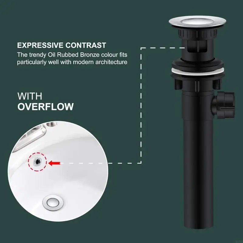 High Efficiency Bathroom Drainages System with Pull Up Lever Multiple Layer Not Corrosion Finish Sink Drain Assembly M4YD
High Efficiency Bathroom Drainages System with Pull Up Lever Multiple Layer Not Corrosion Finish Sink Drain Assembly M4YD