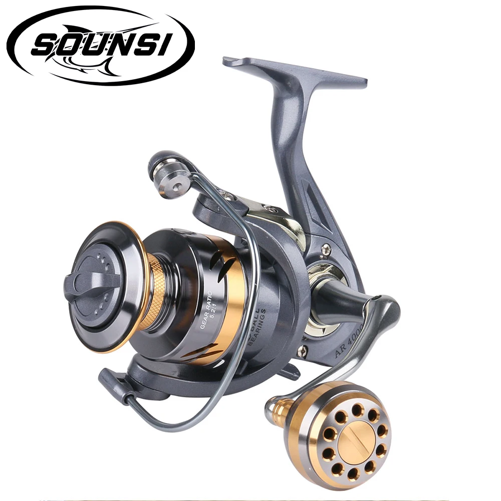 SOUNSI AR All-metal rocker arm fishing wheel long-throw sea pole fishing reel wheel freshwater general fishing gear
SOUNSI AR All-metal rocker arm fishing wheel long-throw sea pole fishing reel wheel freshwater general fishing gear