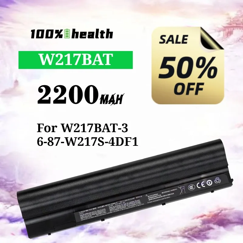 W217BAT 2200mAh Laptop Battery for CLEVO W217BAT-3 6-87-W217S-4DF1 Lithium Rechargeable Battery
W217BAT 2200mAh Laptop Battery for CLEVO W217BAT-3 6-87-W217S-4DF1 Lithium Rechargeable Battery