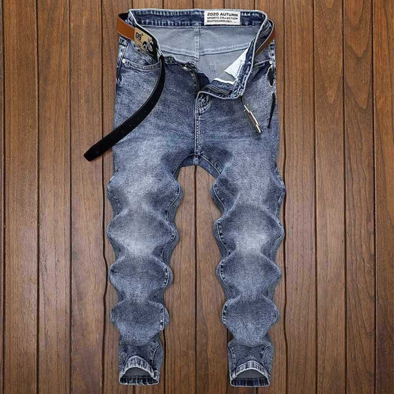 Spring 2022 Street Style Men's Jeans Slim Solid Color Classic Denim Business Casual Mid-Waist Motorcycle Hip Hop Pants
Spring 2022 Street Style Men's Jeans Slim Solid Color Classic Denim Business Casual Mid-Waist Motorcycle Hip Hop Pants