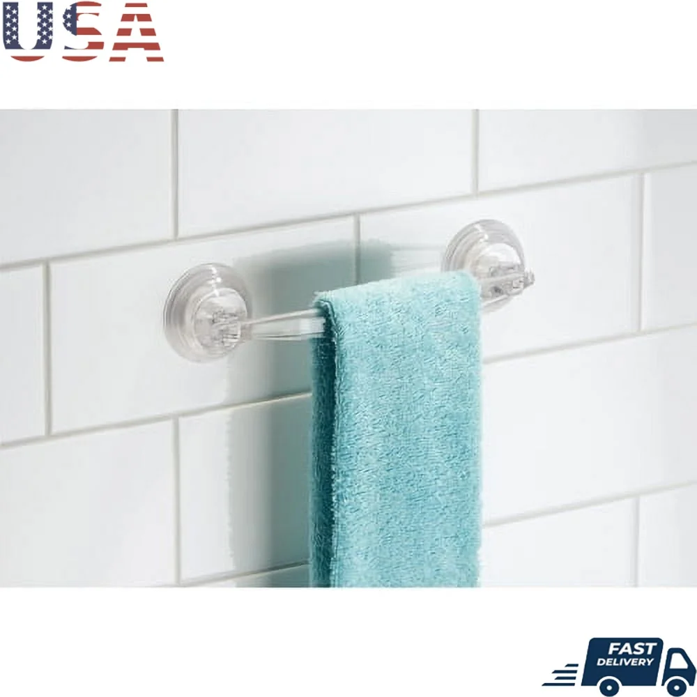 Вешалка для полотенец на присоске Ванная комната Кухня Прочный пластик Устойчивость к ржавчине Простая установка Прозрачная отделка Адгезия Гладкие поверхности
Вешалка для полотенец на присоске Ванная комната Кухня Прочный пластик Устойчивость к ржавчине Простая установка Прозрачная отделка Адгезия Гладкие поверхности