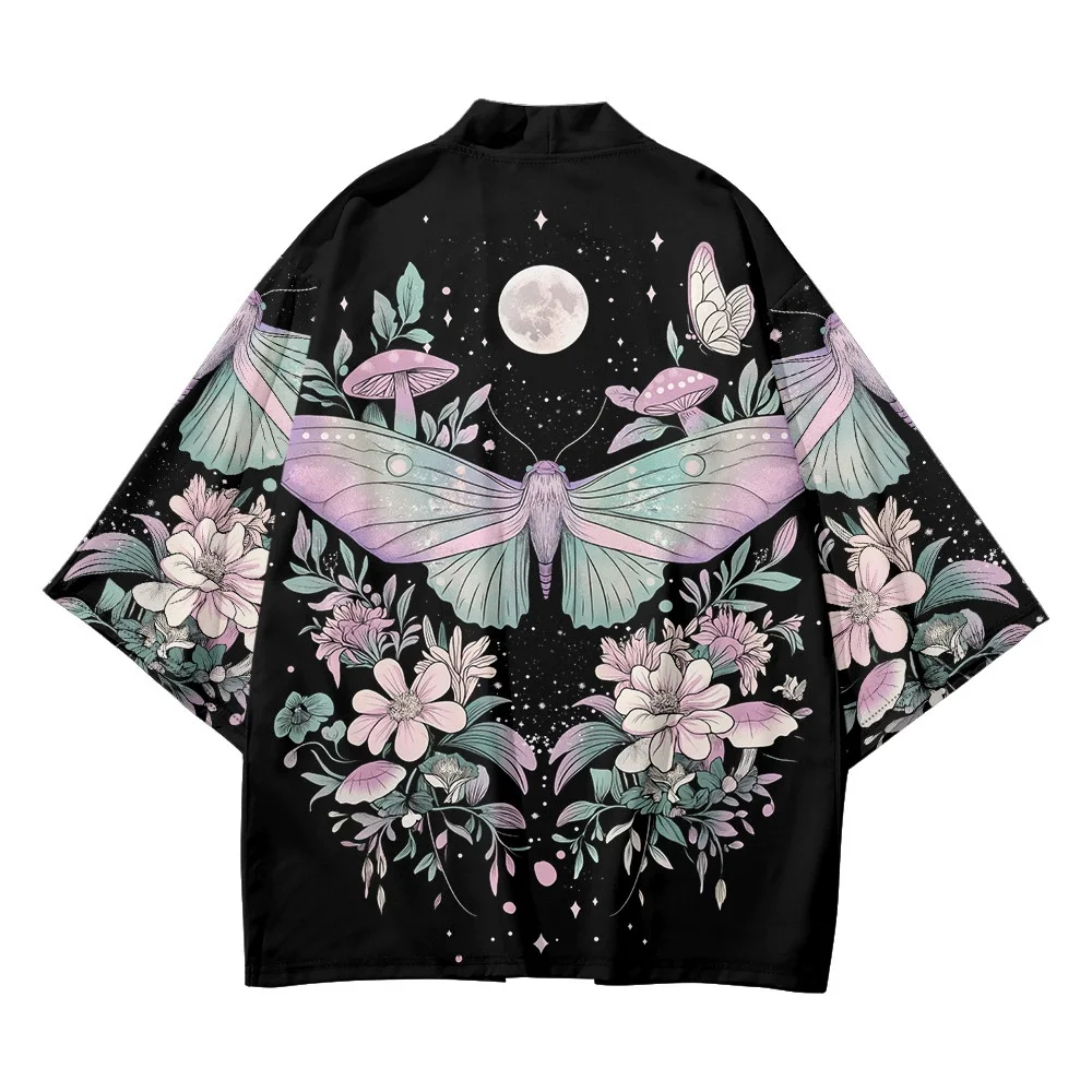 Butterfly Flower Print Yukata New Design Fashion Japanese Cardigan Haori Unisex Traditional Costume Cosplay Shirt Beach Kimono
Butterfly Flower Print Yukata New Design Fashion Japanese Cardigan Haori Unisex Traditional Costume Cosplay Shirt Beach Kimono