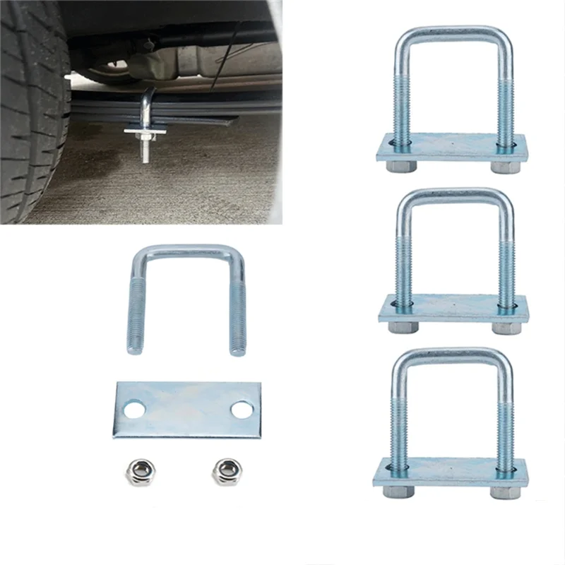 A98E-4 Pack Leaf Spring Clamp Kit Fits Leaf Springs Up Locks Leaf Springs Together For Stabilizing Provides Better
A98E-4 Pack Leaf Spring Clamp Kit Fits Leaf Springs Up Locks Leaf Springs Together For Stabilizing Provides Better