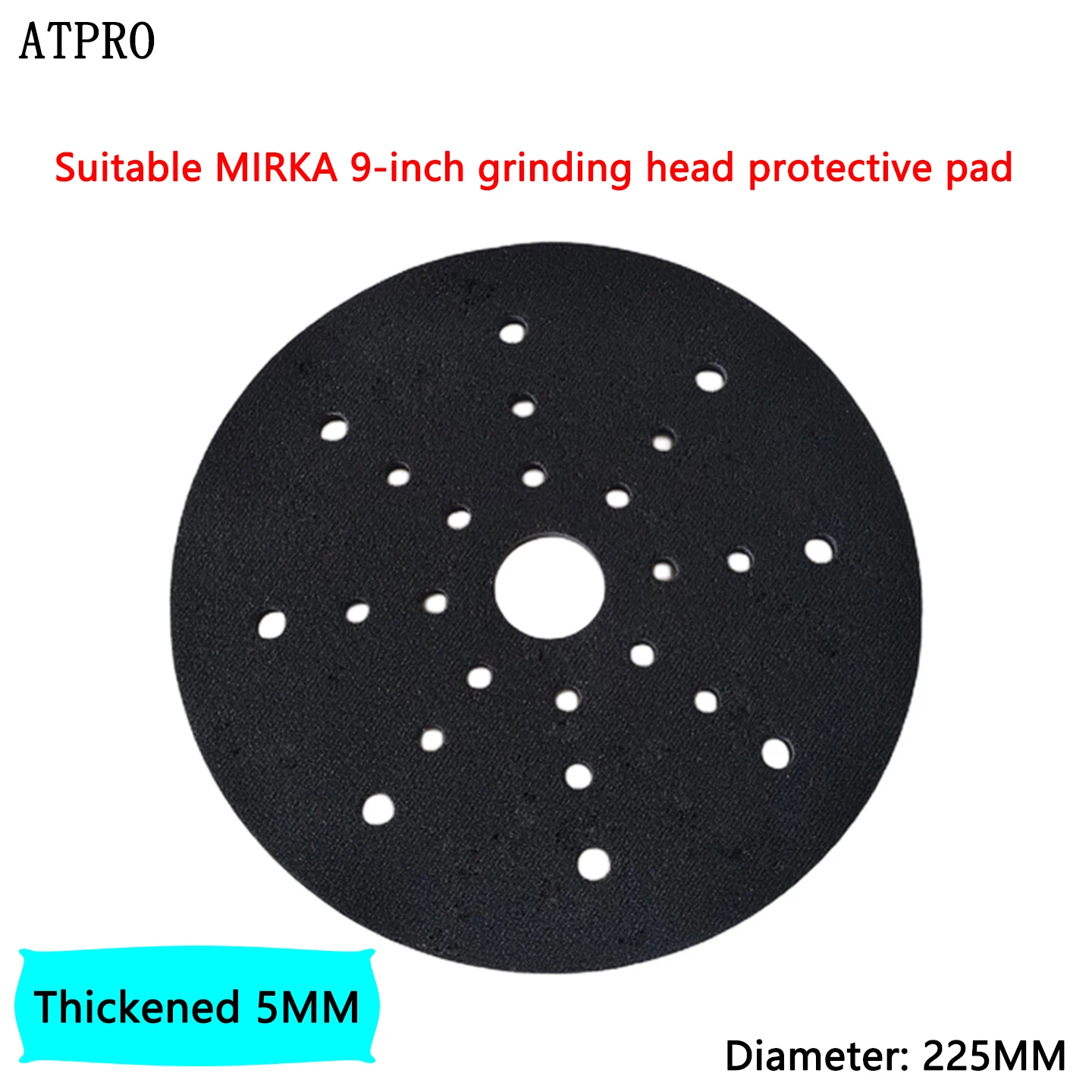 Non-original MIRKA wall sanding machine 9-inch 225mm thick version with a thickness of 5mm
Non-original MIRKA wall sanding machine 9-inch 225mm thick version with a thickness of 5mm