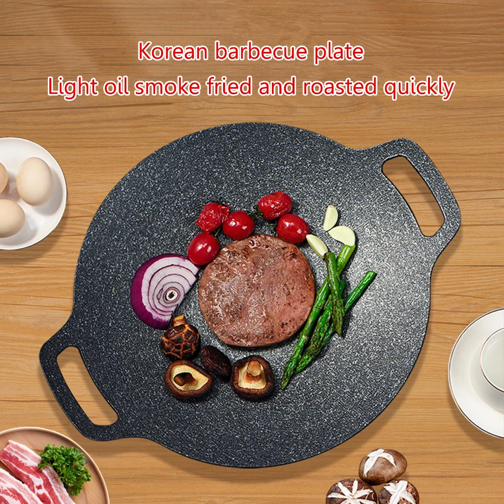 Oil Frying Baking Pan Non-stick BBQ Pan Grill Multi-purpose Cooking Pans Induction Cooker Round Kitchen Bakeware Household Tools
Oil Frying Baking Pan Non-stick BBQ Pan Grill Multi-purpose Cooking Pans Induction Cooker Round Kitchen Bakeware Household Tools