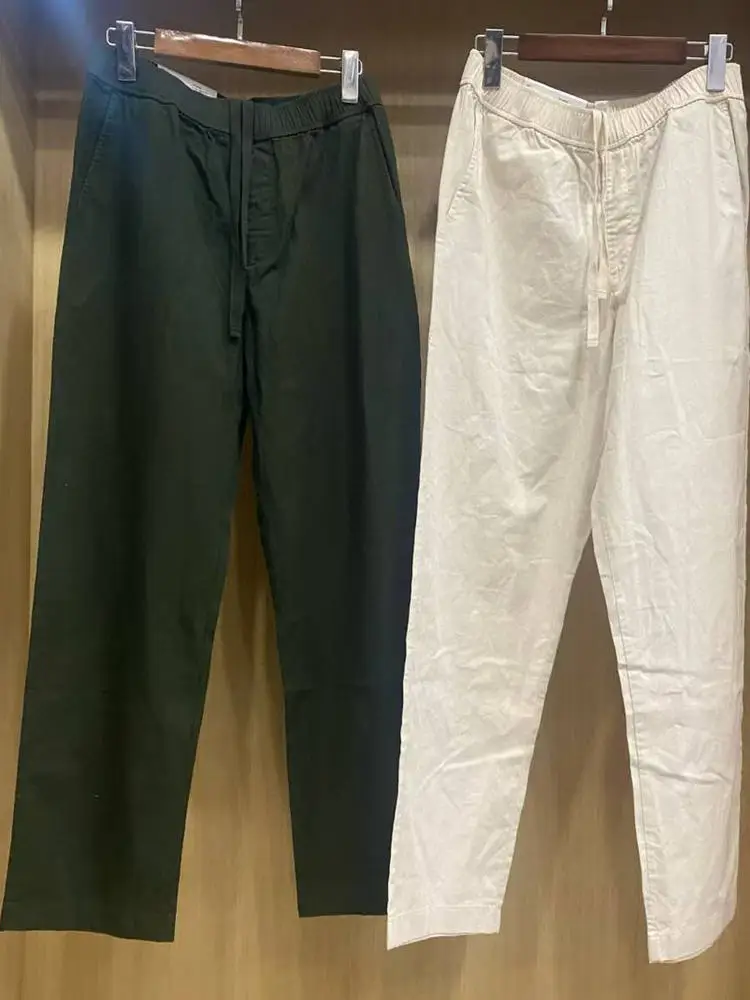Women's Cotton Straight Leg Pants Comfortable Casual Long Nine Points Jeans Style Trousers Autumn New Style Simple Commute Style
Women's Cotton Straight Leg Pants Comfortable Casual Long Nine Points Jeans Style Trousers Autumn New Style Simple Commute Style