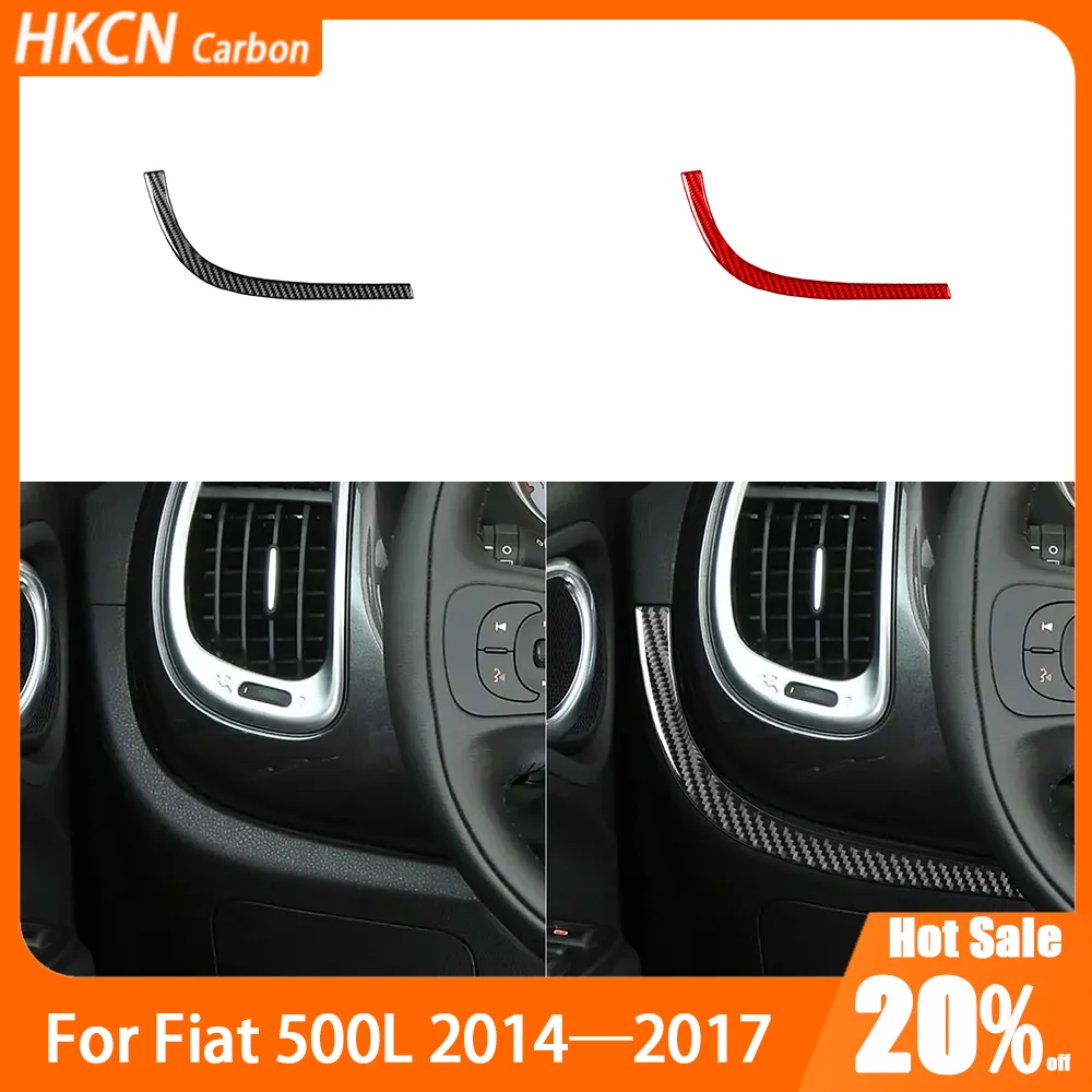 Carbon Fiber Driver's Side Dashboard Bottom Strip Car Accessories Interior Cover Trim Modified Sticker For Fiat 500L 2014—2017
Carbon Fiber Driver's Side Dashboard Bottom Strip Car Accessories Interior Cover Trim Modified Sticker For Fiat 500L 2014—2017