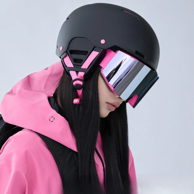 Ski Helmet Women's Snowboard Carbon Fiber Anti-Collision Helmet Adult Ski Equipment Helmet
Ski Helmet Women's Snowboard Carbon Fiber Anti-Collision Helmet Adult Ski Equipment Helmet