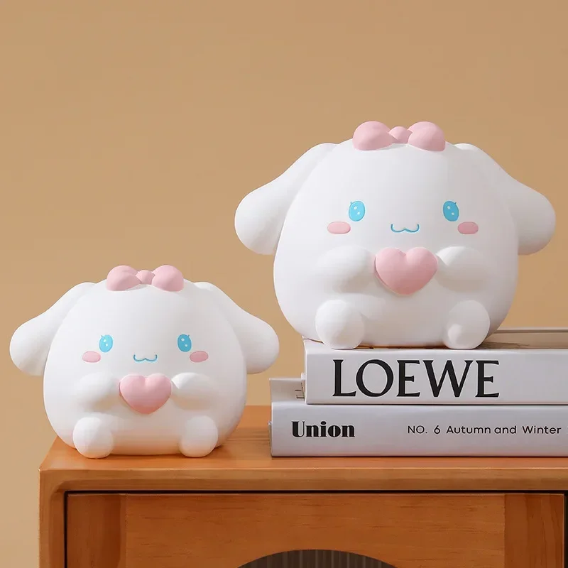 Sanrio Cinnamoroll Piggy Bank Cartoon Anime Money Saving Box Creative Figure Model Ornaments Kid Birthday Christmas Gifts
Sanrio Cinnamoroll Piggy Bank Cartoon Anime Money Saving Box Creative Figure Model Ornaments Kid Birthday Christmas Gifts