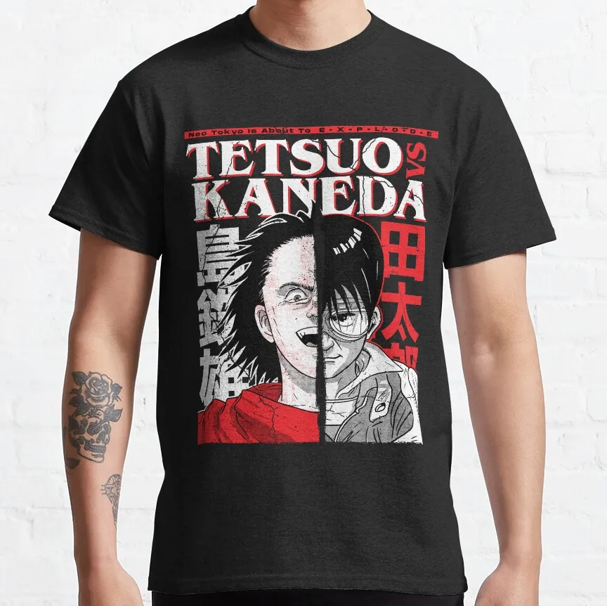 Tetsuo VS Kaneda Akira Anime T Shirt Cyberpunk Manga City explosion Graphic clothes cyber mecha Neo-Tokyo tee All size tops
Tetsuo VS Kaneda Akira Anime T Shirt Cyberpunk Manga City explosion Graphic clothes cyber mecha Neo-Tokyo tee All size tops
