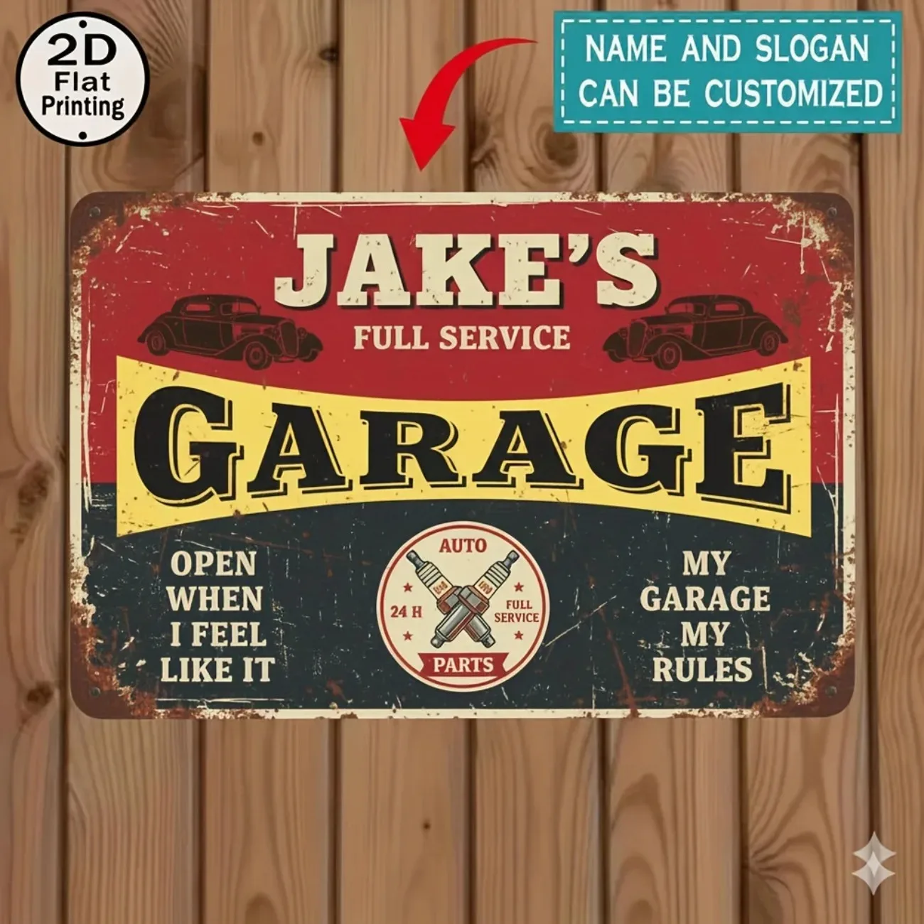 Металлический знак для гаражного вентилятора на заказ, персонализированный логотип с именем, водонепроницаемый домашний магазин, уличное декоративное настенное искусство
Металлический знак для гаражного вентилятора на заказ, персонализированный логотип с именем, водонепроницаемый домашний магазин, уличное декоративное настенное искусство