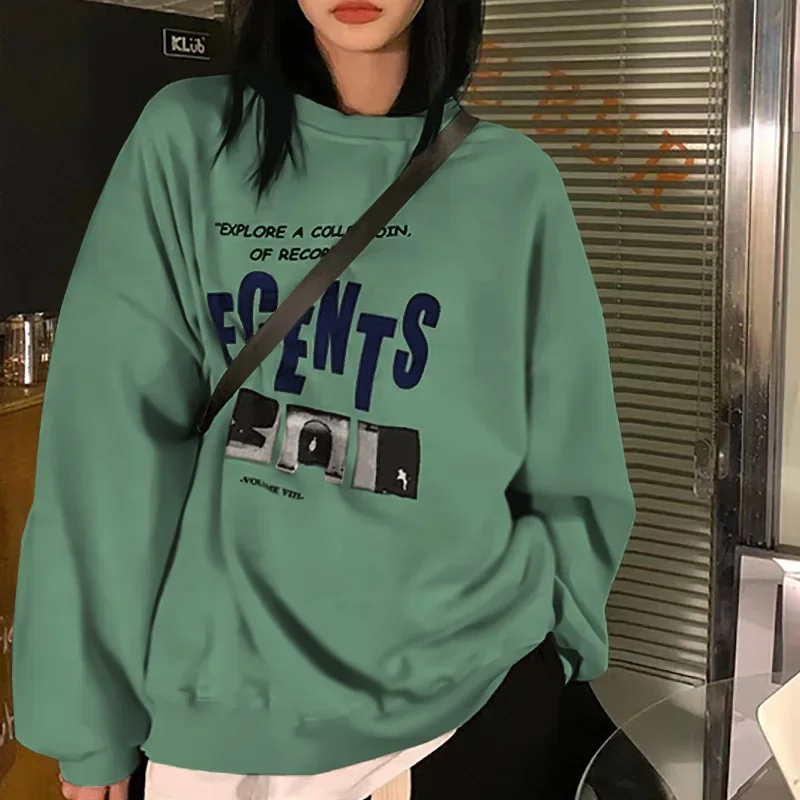 Базовая рубашка с длинным рукавом, топ, женская одежда, свободная повседневная женская одежда, осенне-зимнее пальто, винтажное пальто с круглым вырезом
Базовая рубашка с длинным рукавом, топ, женская одежда, свободная повседневная женская одежда, осенне-зимнее пальто, винтажное пальто с круглым вырезом