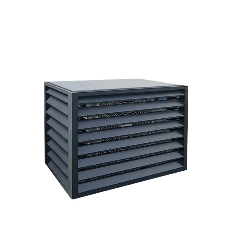 Aluminum alloy air conditioner external machine protective cover outdoor guardrail louver grille rainproof sunscreen beautify
Aluminum alloy air conditioner external machine protective cover outdoor guardrail louver grille rainproof sunscreen beautify