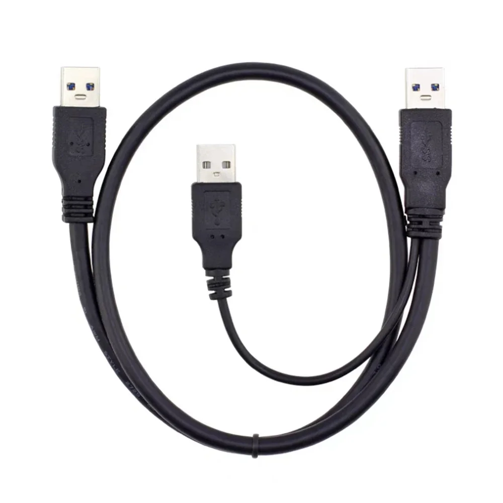 USB 3.0 male to male 3USB portable hard drive data cable connection cable 3A with auxiliary power supply port 3AM dual head powe
USB 3.0 male to male 3USB portable hard drive data cable connection cable 3A with auxiliary power supply port 3AM dual head powe