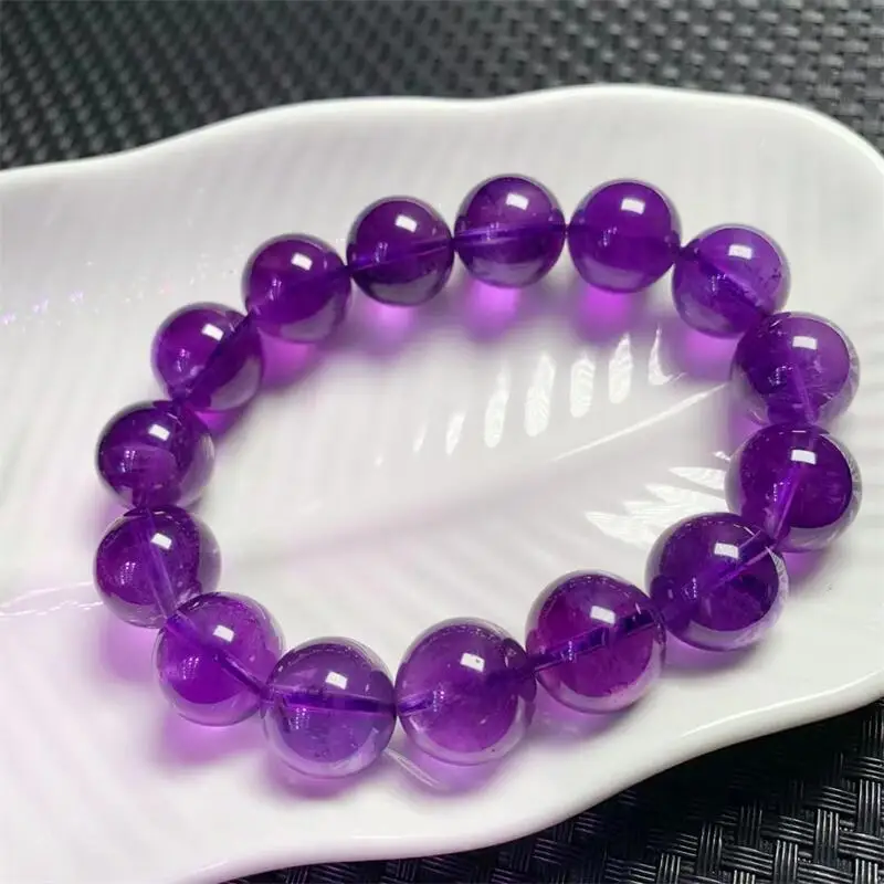 15MM Natural Amethyst Bracelet Fashion Crystal Gemstone Jewelry Reiki Healing Gift For Women 1PCS
15MM Natural Amethyst Bracelet Fashion Crystal Gemstone Jewelry Reiki Healing Gift For Women 1PCS