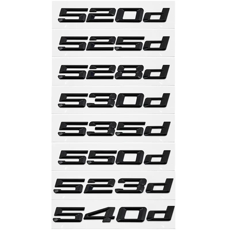 3D ABS Car Trunk Letters Logo Decals Badge Emblem Sticker For BMW 5 Series 520d 525d 528d 530d 535d 540d E39 E60 E61 F07 F10 F11
3D ABS Car Trunk Letters Logo Decals Badge Emblem Sticker For BMW 5 Series 520d 525d 528d 530d 535d 540d E39 E60 E61 F07 F10 F11