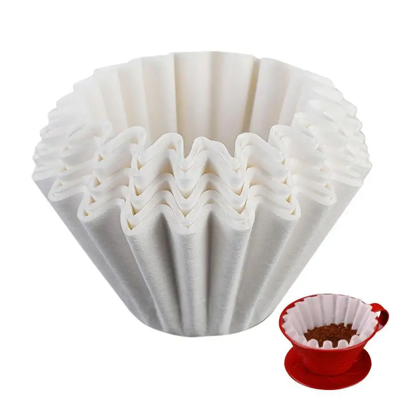 Cup Basket Coffee Filters 50pcs Coffee Paper Filters White Filter Paper Cake Cup Coffee Paper Bowl For 1 4 Cups Coffee Machines
Cup Basket Coffee Filters 50pcs Coffee Paper Filters White Filter Paper Cake Cup Coffee Paper Bowl For 1 4 Cups Coffee Machines