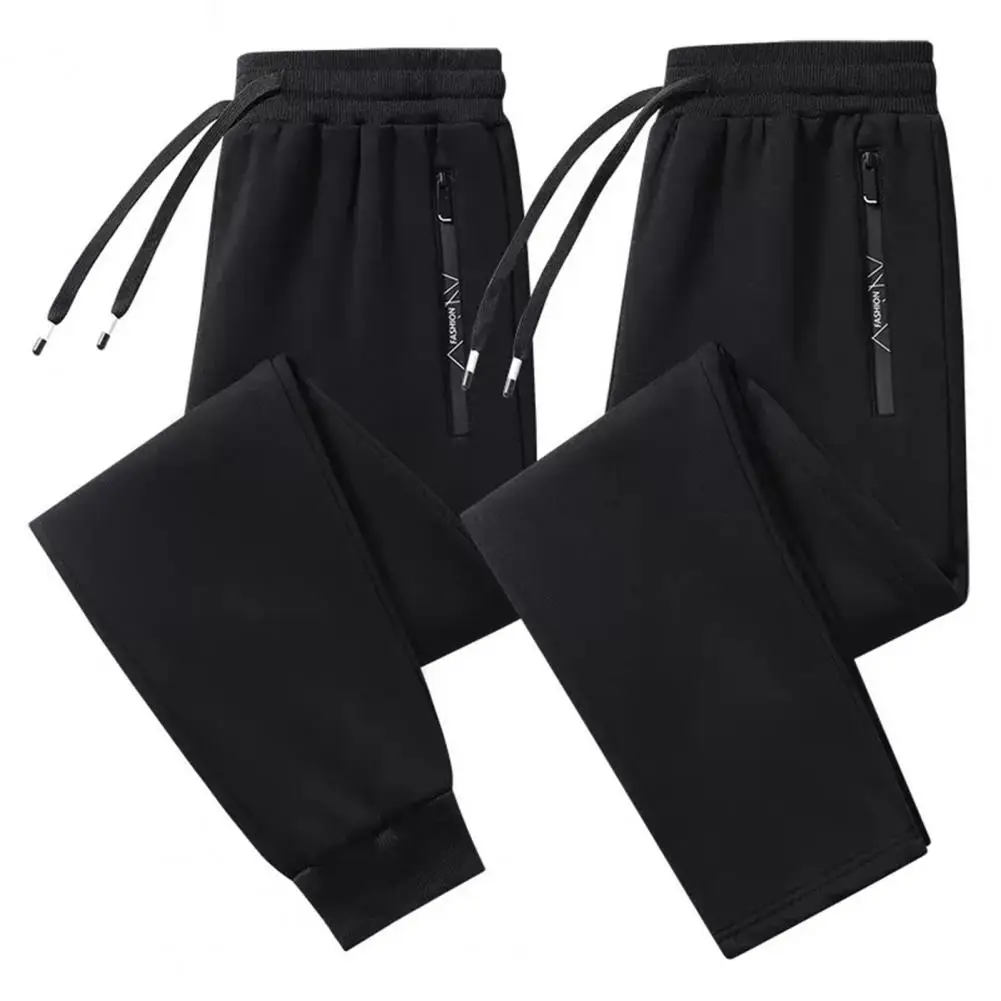 Men Zippered Pocket Pants Men Casual Trousers Men's Loose Fit Sport Pants with Zipper Pockets Drawstring Waist for Gym Training
Men Zippered Pocket Pants Men Casual Trousers Men's Loose Fit Sport Pants with Zipper Pockets Drawstring Waist for Gym Training
